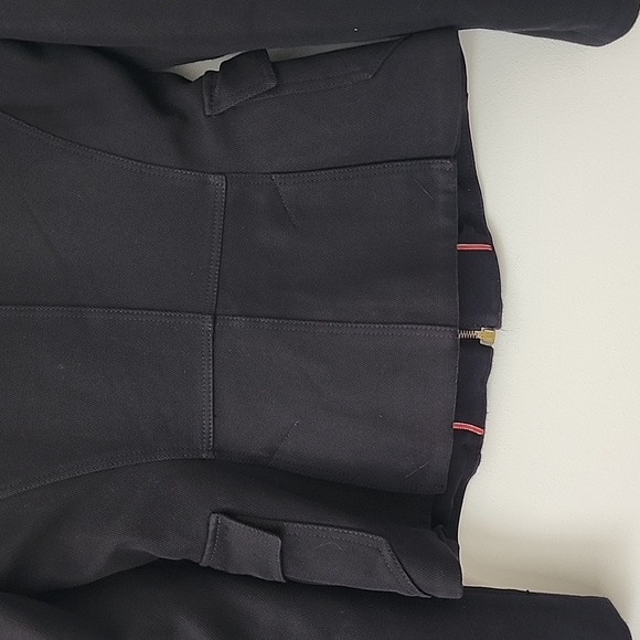 Zara Military Jacket 100% Cotton en black Size Small - Picture 11 of 14